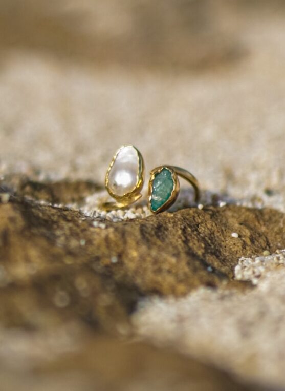 Divine Feminine Apatite Ring