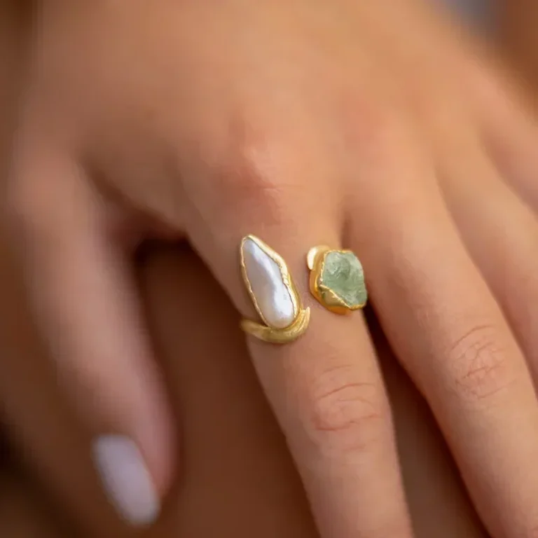 Divine Feminine Aquamarine Ring