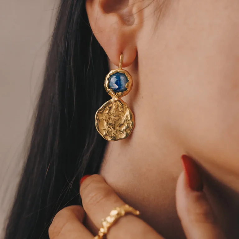 Winter Solstice Kyanite Earrings