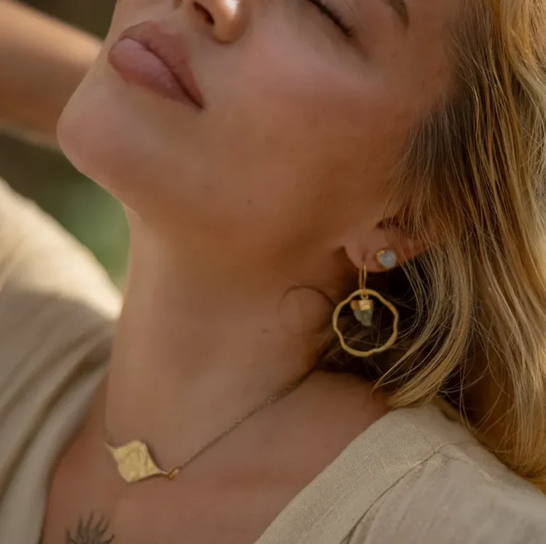 Peridot Earrings Atitlan