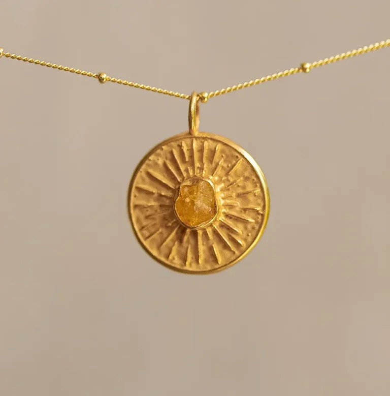 Solar Plexus Chakra Medallion