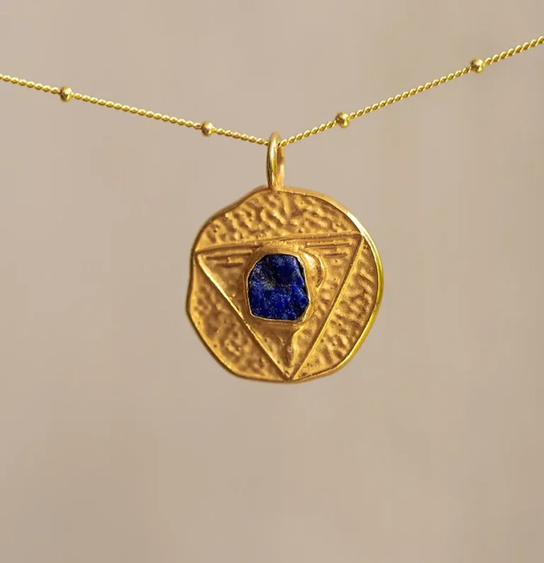 Throat Chakra Medallion