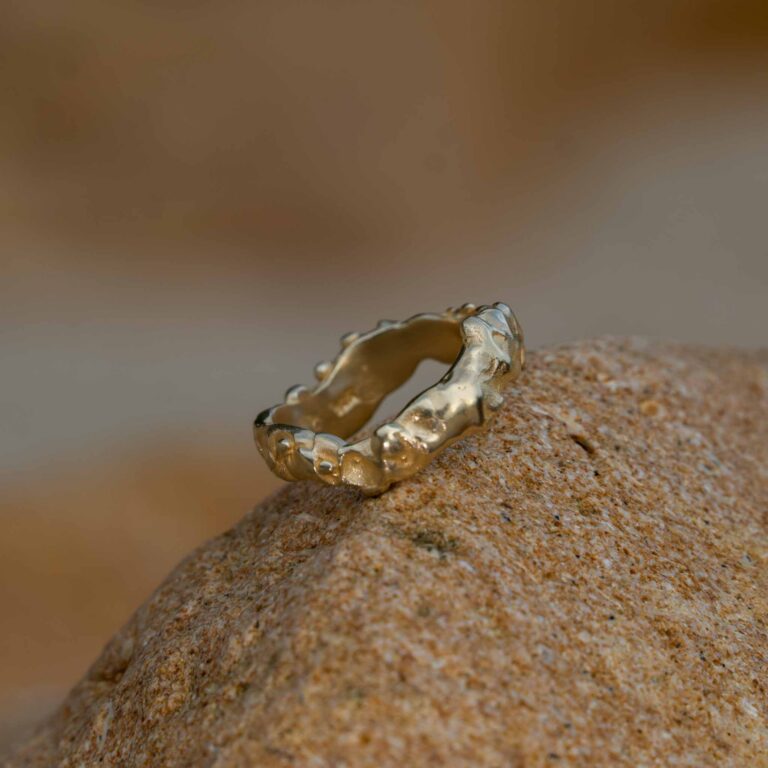 Dripping Gold Ring