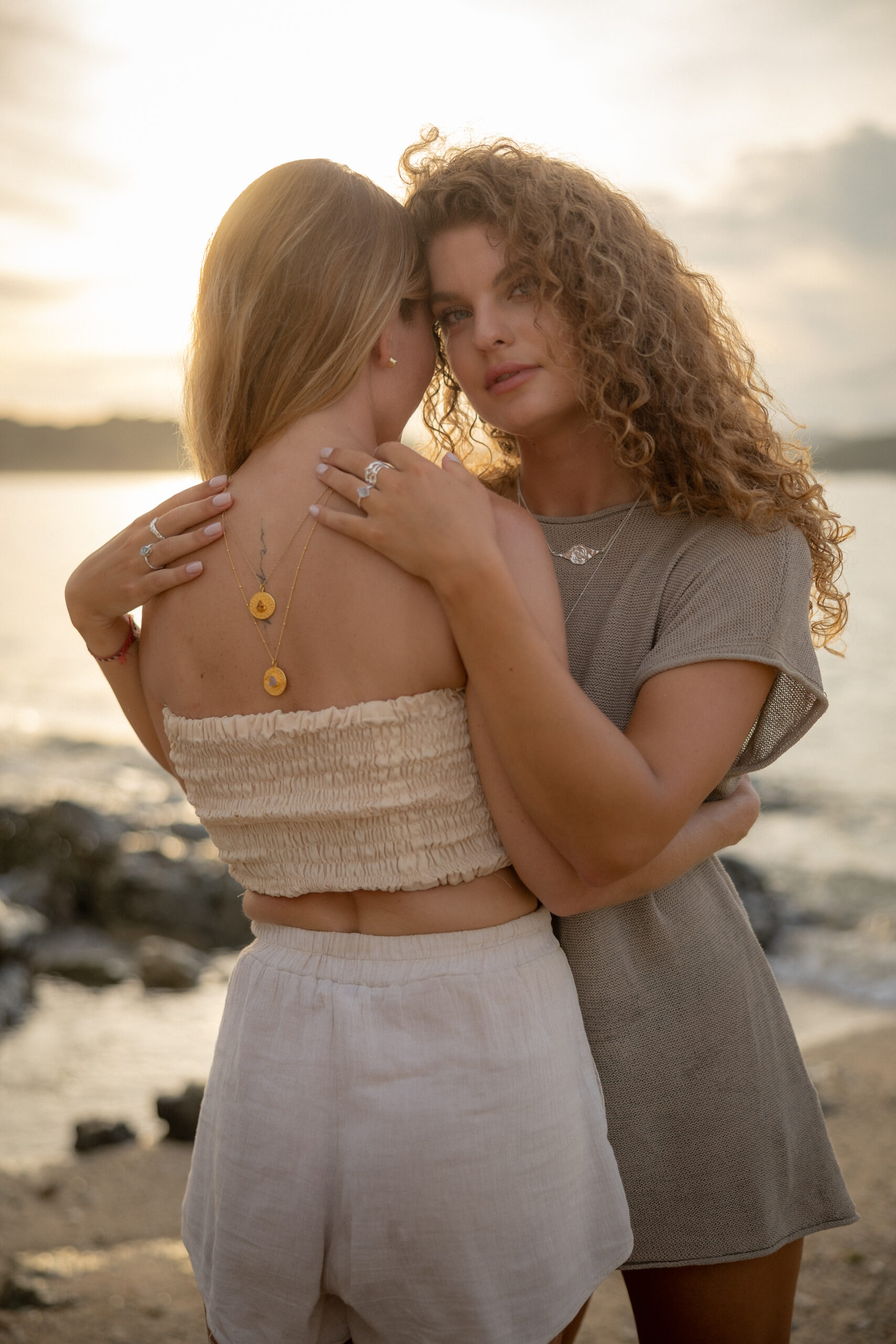 Woman wearing jewelry