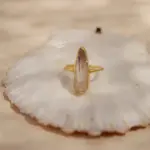 Amethyst rock ring Celeste