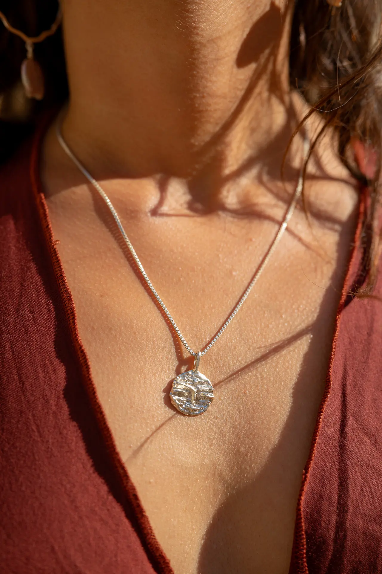 Moon Necklace COURAGE