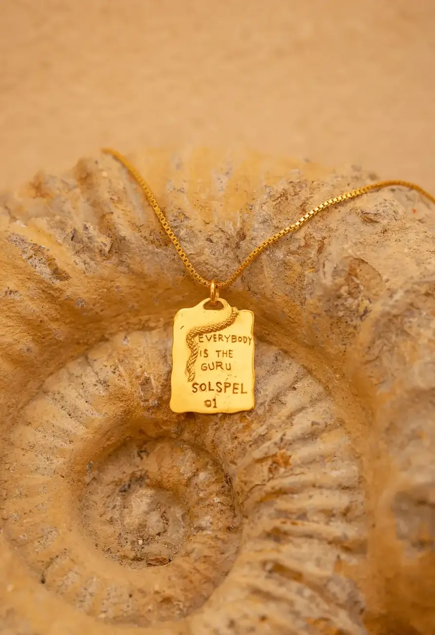 Snake necklace WISDOM