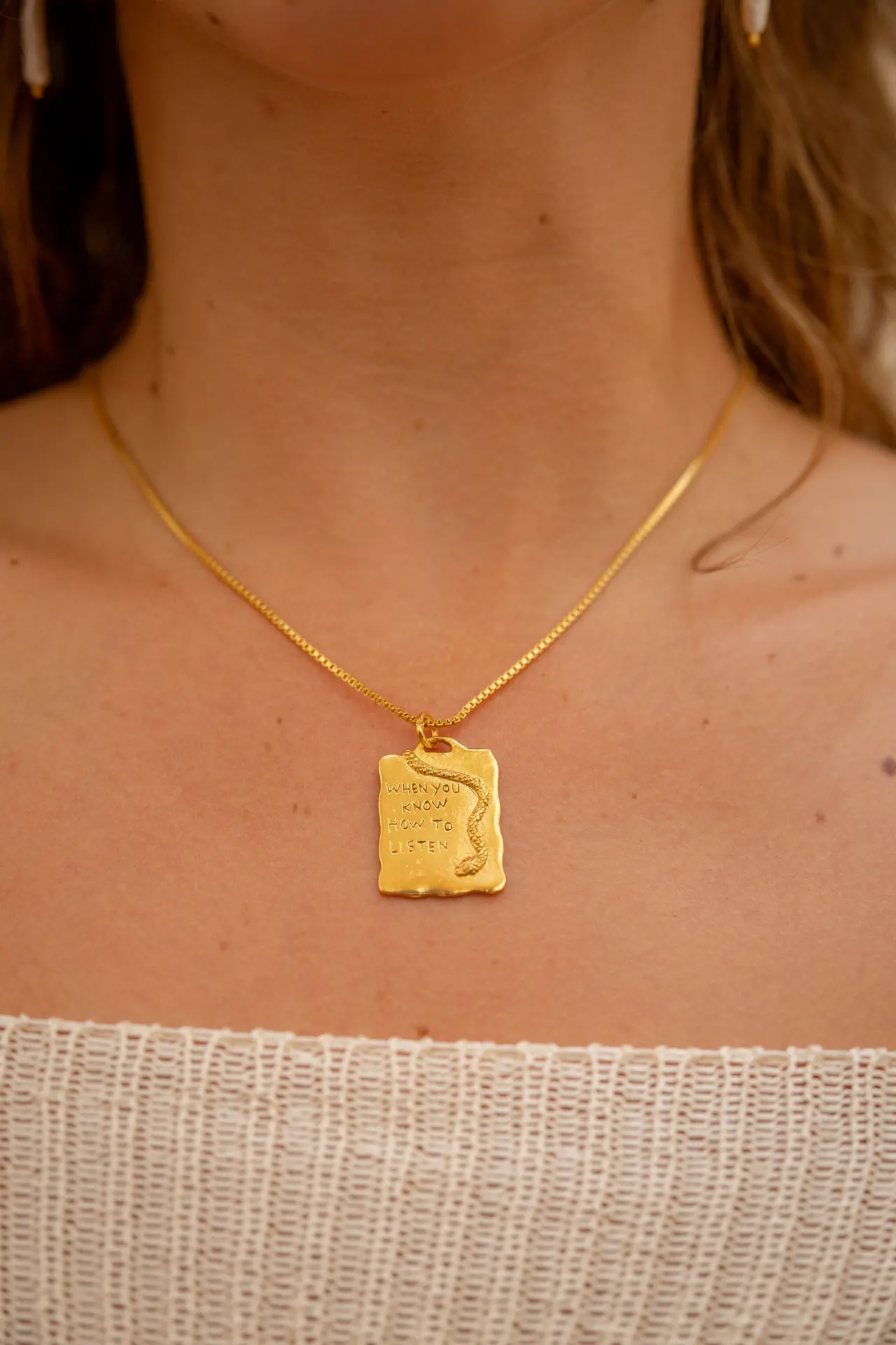 Snake Necklace WISDOM - Image 6
