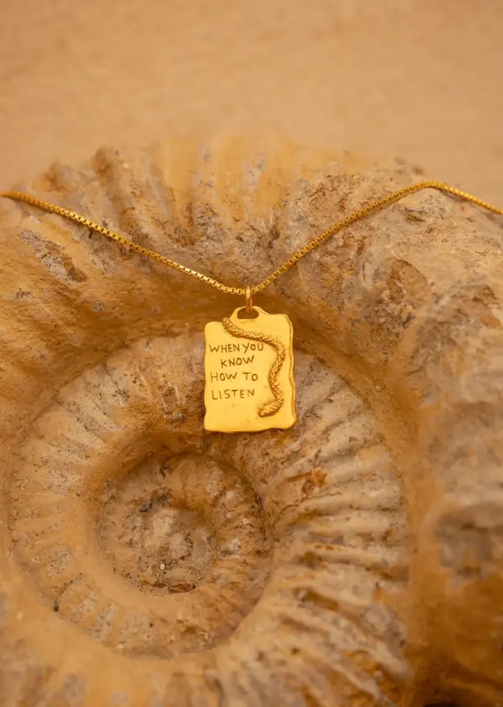 Snake Necklace WISDOM