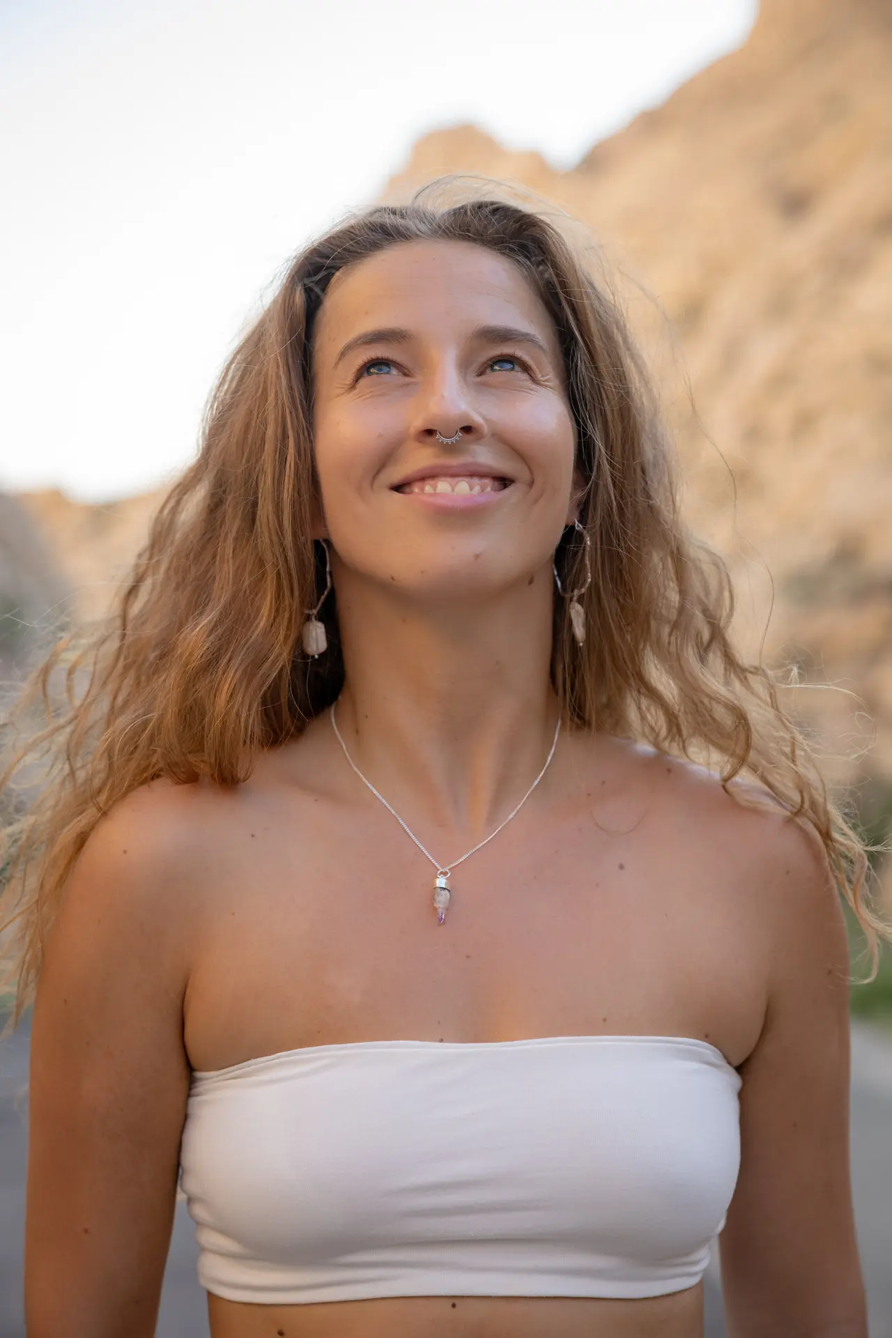 Statement Pearl Hoop Earrings YEMANJÁ - Image 4
