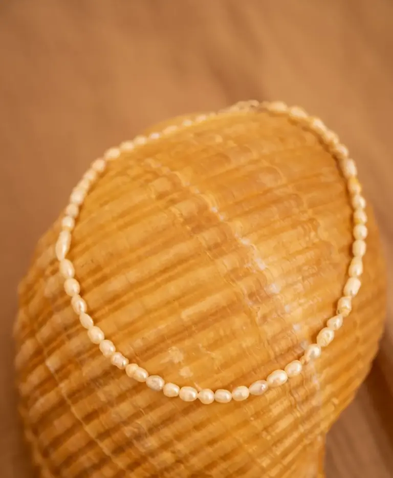 Midi pearl choker