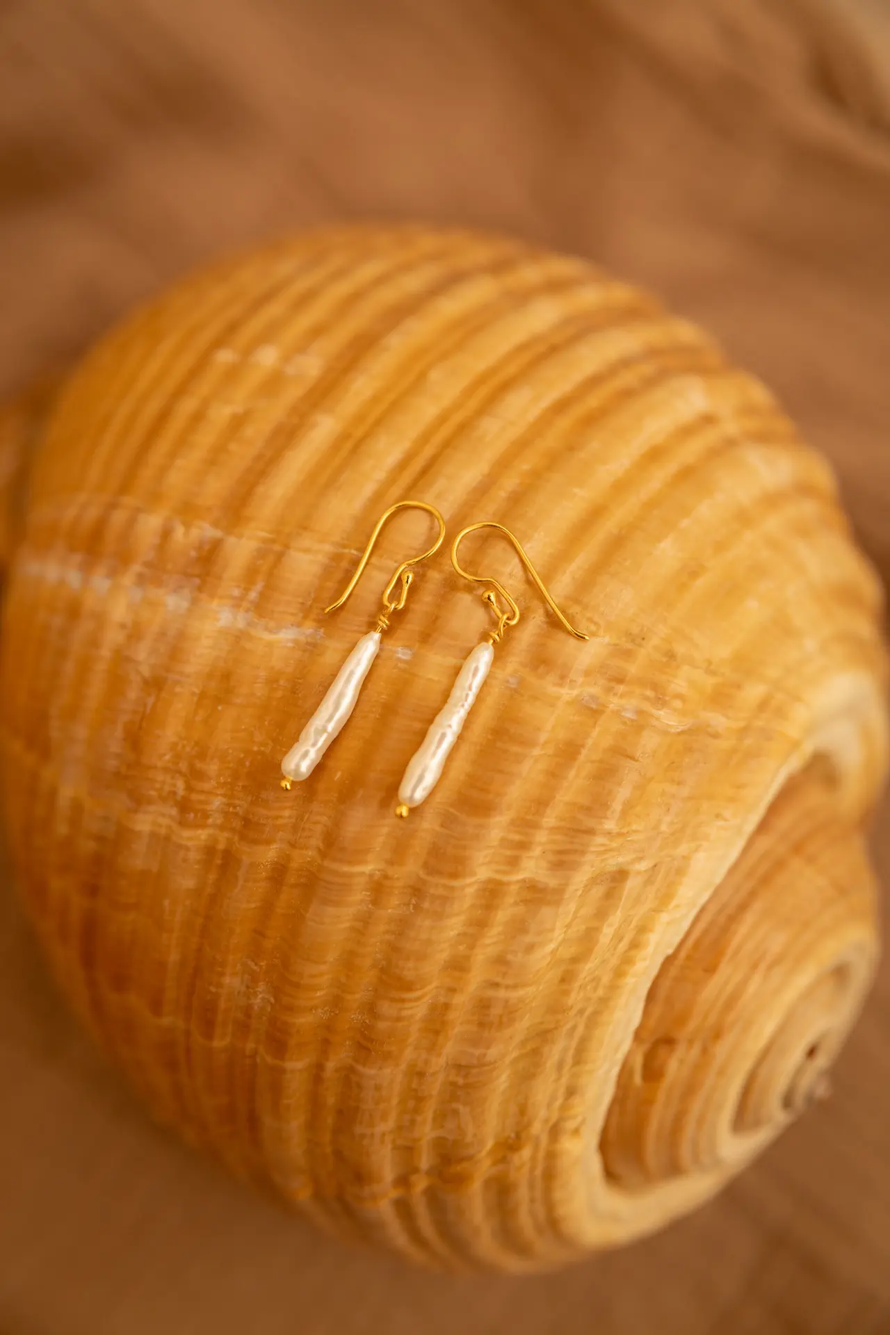 Pearl Drop earrings Camille
